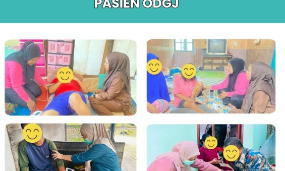 Kegiatan Kunjungan Rumah  Pasien ODGJ